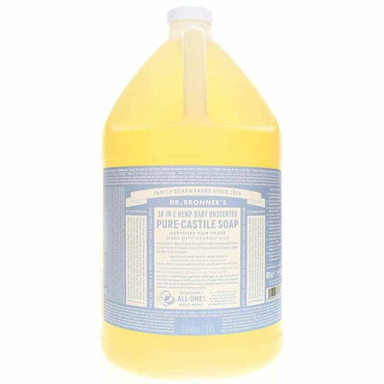18-In-1 Hemp Pure Castile Soap, DRBM